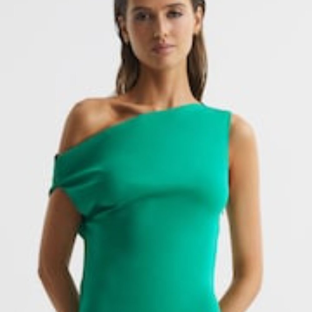 Reiss Zaria Green Dress - Picture 2 of 8